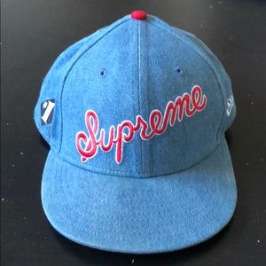 Supreme #1 Denim Cap
